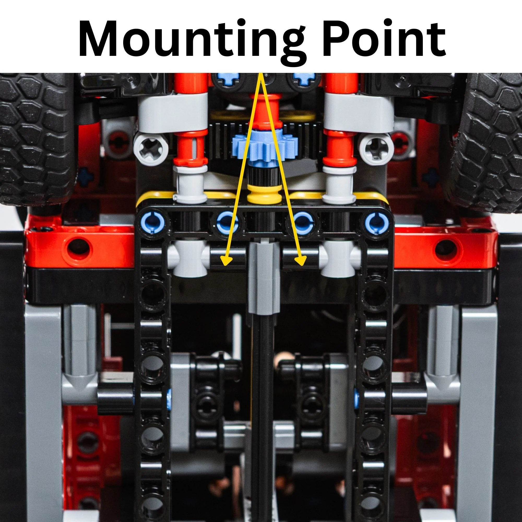 Wall Mount Bracket Compatible With Lego Technic Ford Bronco 42213 & Jeep Wranger 42122 - Image 8