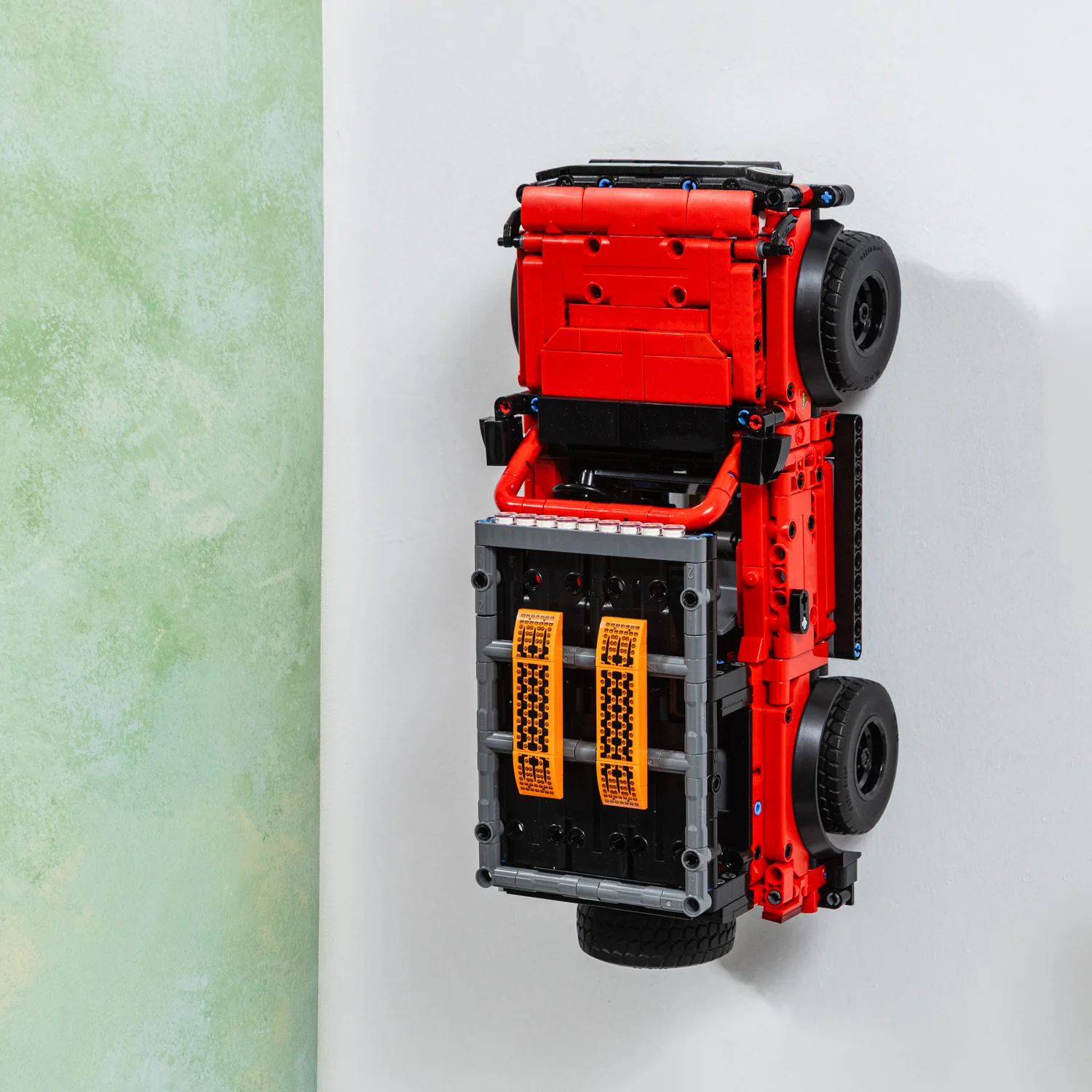 Wall Mount Bracket Compatible With Lego Technic Ford Bronco 42213 & Jeep Wranger 42122 - Image 9