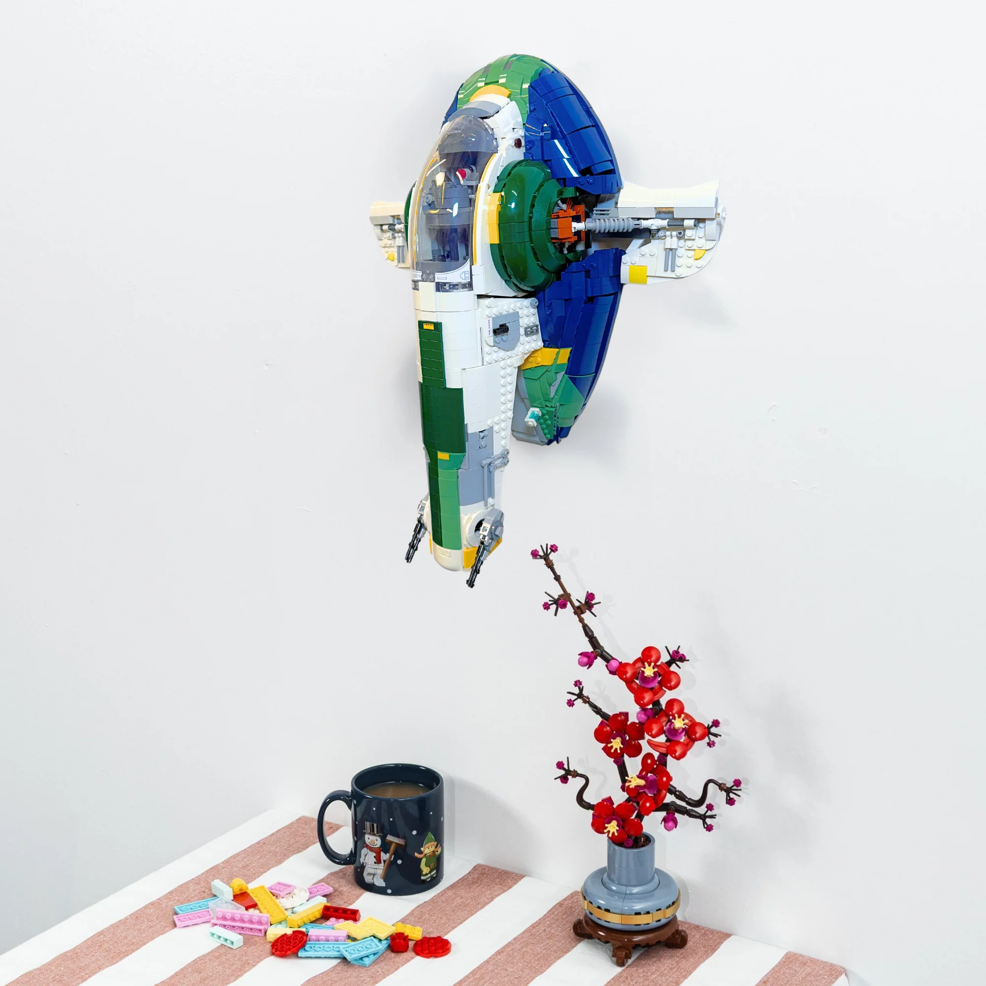 Wall Mount Compatible with LEGO® Star Wars 75409 Jango Fett’s Starship - Image 4